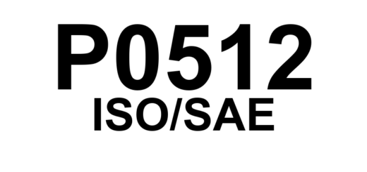 P0512 - "Circuito de Solicitação de Partida - Solicitação de partida do motor não detectada."