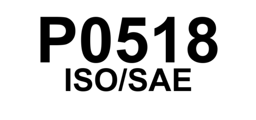 P0518 - "Controle de Ar de Marcha Lenta - Circuito Intermitente"