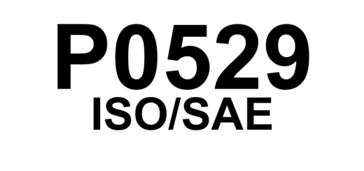P0529 - "Sensor de Velocidade do Ventilador - Circuito Intermitente"