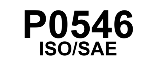 P0546 - "Sensor de Temperatura dos Gases de Escape - Circuito Alto (Banco 1 Sensor 1)"