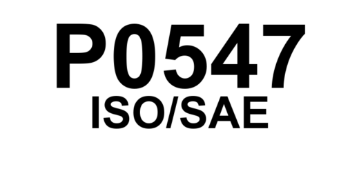 P0547 - "Sensor de Temperatura dos Gases de Escape - Circuito com Falha (Banco 2 Sensor 1)"
