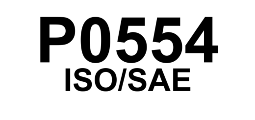 P0554 - "Sensor/Interruptor de Pressão da Direção Hidráulica - Circuito Intermitente"