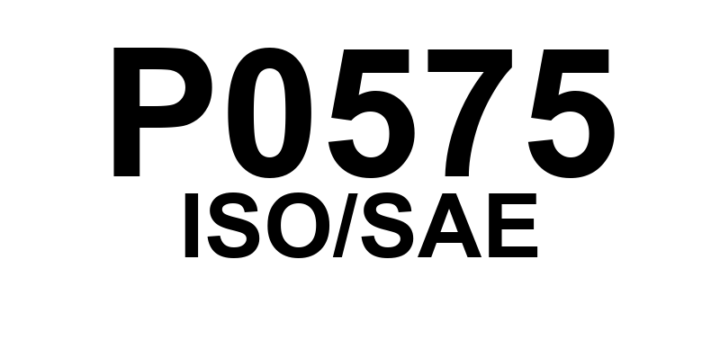 P0575 - "Comando de Controle de Cruzeiro - Circuito de Entrada com Mau Funcionamento"