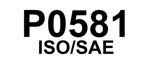 P0581 - "Controle de Cruzeiro - Circuito de Entrada Multifuncional 'A' Alto"