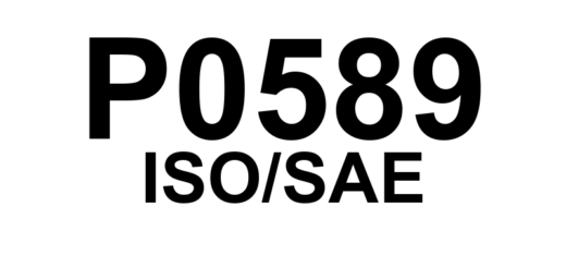 P0589 - "Controle de Cruzeiro - Circuito de Entrada Multifuncional 'B'"