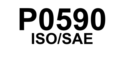 P0590 - "Controle de Cruzeiro - Circuito de Entrada Multifuncional 'B' Preso"