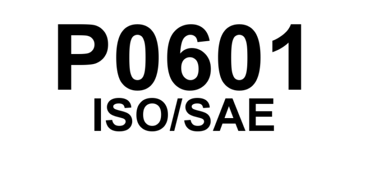 P0601 - "Módulo de Controle - Erro de Check Sum na Memória"