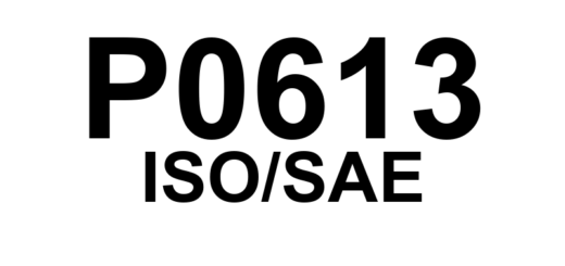P0613 - "TCM - Processador do TCM"