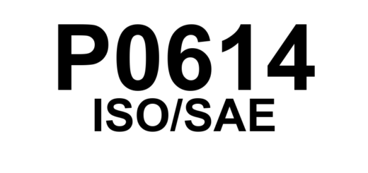 P0614 - "ECM/TCM - Incompatível"