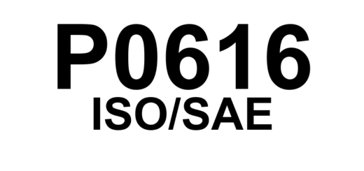 P0616 - "Relé de Partida 'A' - Circuito Baixo"