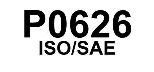 P0626 - "Campo do Gerador / Terminal F - Circuito Alto"