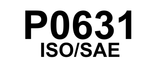 P0631 - "TCM - VIN não programado ou incompatível"