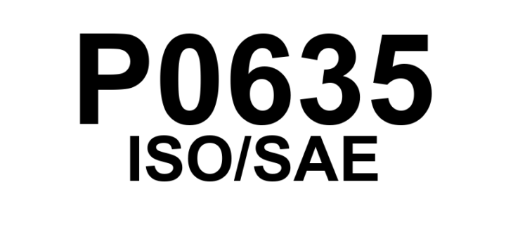 P0635 - "Direção Hidráulica - Circuito de Controle com Mau Funcionamento"