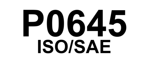 P0645 - "Relé de Controle da Embreagem do A/C - Circuito com Mau Funcionamento"