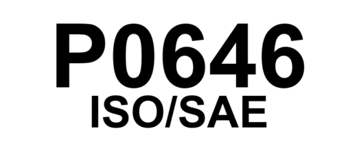 P0646 - "Relé de Controle da Embreagem do A/C - Circuito Baixo"