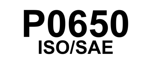 P0650 - "Luz de Advertência/MIL - Circuito de Controle Aberto"