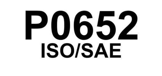 P0652 - "Sensor de Referência de Tensão 'B' - Circuito Baixo"