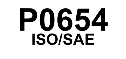 P0654 - "Saída de RPM do Motor - Circuito Aberto"