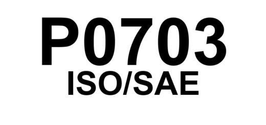 P0703 - "Interruptor do Freio 'B' - Circuito com Mau Funcionamento"