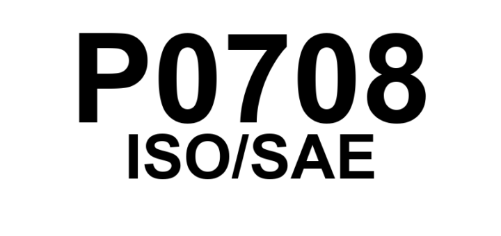 P0708 - "Sensor de Posição da Transmissão 'A' - Circuito Alto"