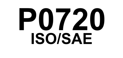 P0720 - "Sensor de Velocidade do Eixo de Saída - Circuito com Problema"