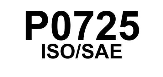 P0725 - "Rotação do Motor - Circuito de Entrada"