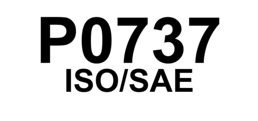 P0737 - "TCM - Circuito de Saída de Rotação do Motor"