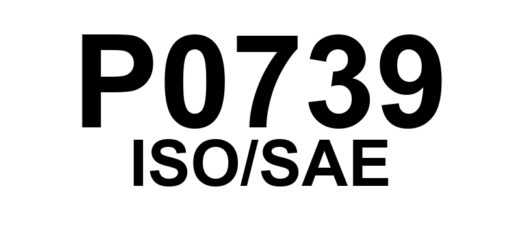 P0739 - "TCM - Circuito de Saída de Rotação do Motor Alto"