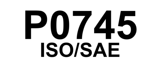 P0745 - "Solenoide de Controle de Pressão 'A' - Falha Detectada"