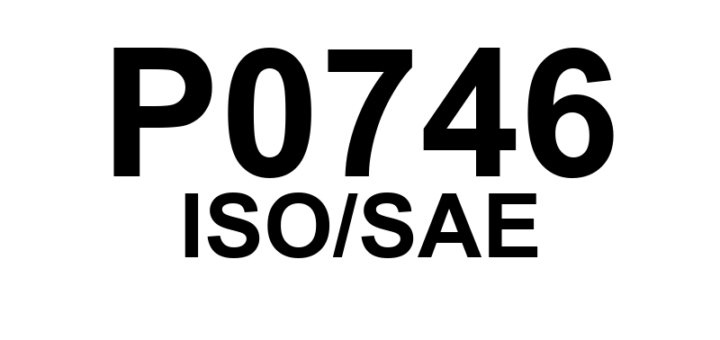 P0746 - "Solenoide de Controle de Pressão 'A' - Falha de Desempenho / Trancada Desligada"