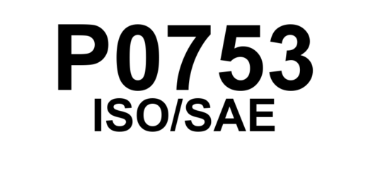 P0753 - "Solenoide de Mudança 'A' - Falha Elétrica"