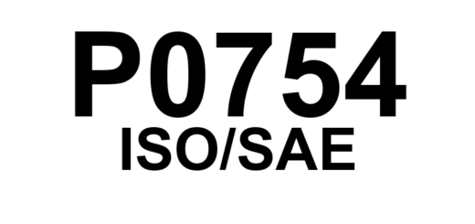 P0754 - "Solenoide de Mudança 'A' - Intermitente"