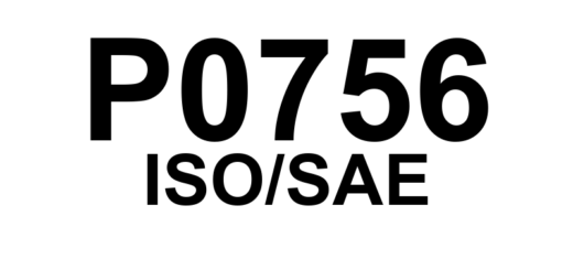 P0756 - "Solenoide de Mudança 'B' - Falha de Desempenho / Trancada Desligada"