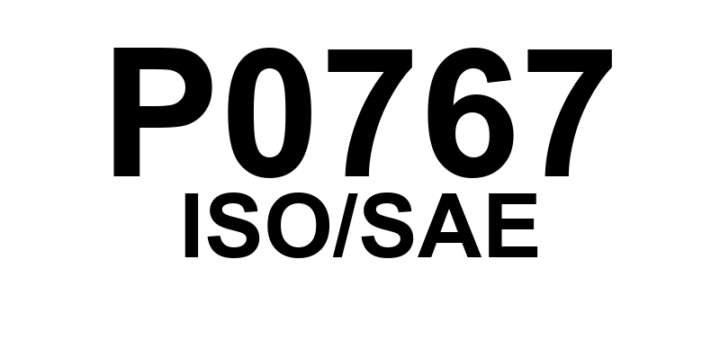 P0767 - "Solenoide de Mudança 'D' - Trancada Ligada"