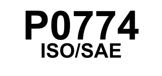 P0774 - "Solenoide de Mudança 'E' - Intermitente"