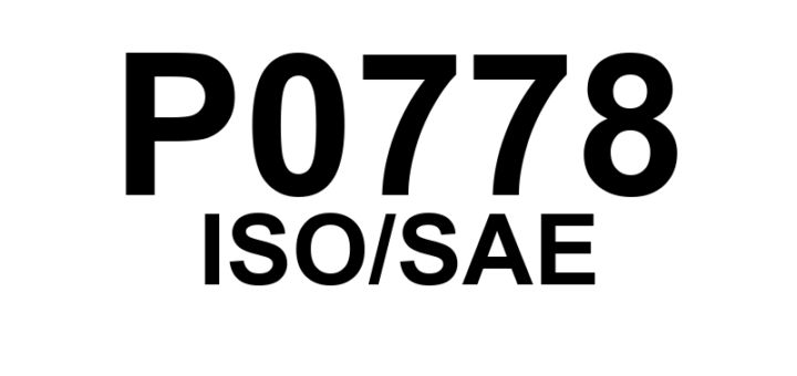P0778 - "Solenoide de Controle de Pressão 'B' - Falha Elétrica"