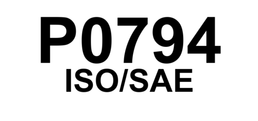P0794 - "Sensor de Velocidade do Eixo Intermediário 'A' - Circuito Intermitente"