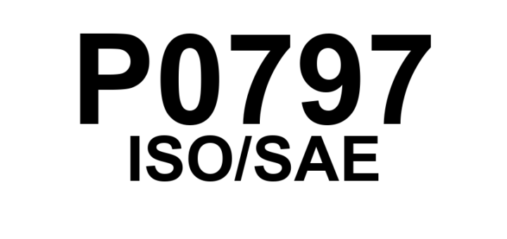 P0797 - "Solenoide de Controle de Pressão 'C' - Trancada Ligada"