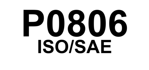 P0806 - Sensor de Posição da Embreagem 'A' - Faixa/Desempenho do Circuito