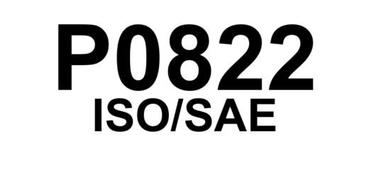 P0822 - Sensor de Posição Y da Alavanca de Câmbio 1 - Circuito