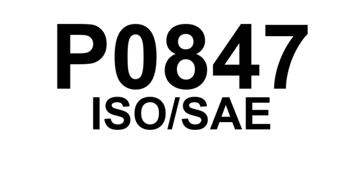 P0847 - Sensor/Interruptor de Pressão do Fluido da Transmissão 'B' - Circuito Baixo