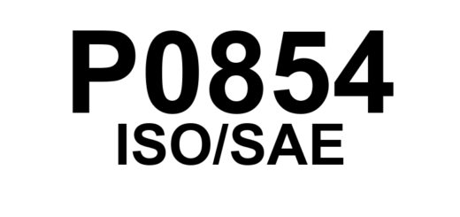 P0854 - Circuito de Entrada do Interruptor de Direção - Baixa Tensão