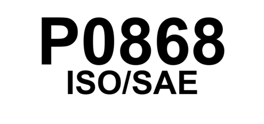 P0868 - Pressão do Fluido da Transmissão - Baixa