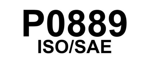 P0889 - Circuito de Detecção do Relé de Potência do TCM - Faixa/Desempenho