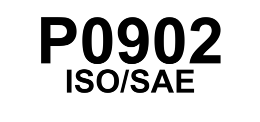 P0902 - Circuito de Controle do Atuador da Embreagem 'A' - Baixa Tensão