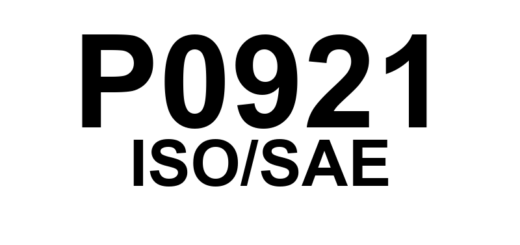 P0921 - Circuito do Atuador de Troca de Marcha para Frente - Faixa/Desempenho