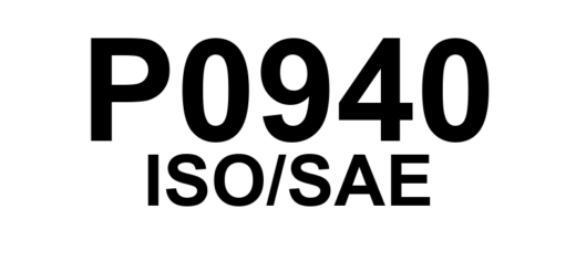 P0940 - Circuito do Sensor de Temperatura do Óleo Hidráulico - Alta Tensão