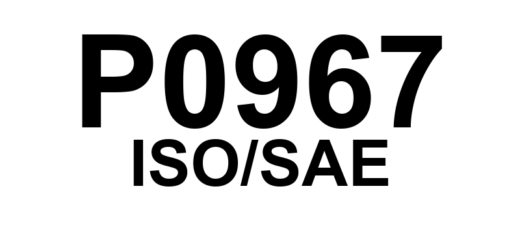 P0967 - Solenoide de Controle de Pressão 'B' - Circuito de Controle Alto