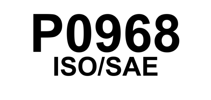 P0968 - Solenoide de Controle de Pressão 'C' - Circuito de Controle Aberto.