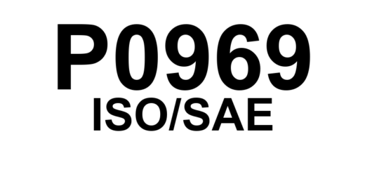 P0969 - Solenóide de Controle de Pressão 'C' - Faixa/Desempenho do Circuito de Controle